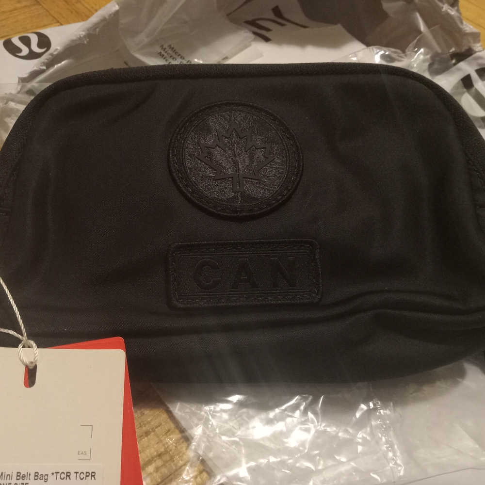 Black Mini Belt Bag